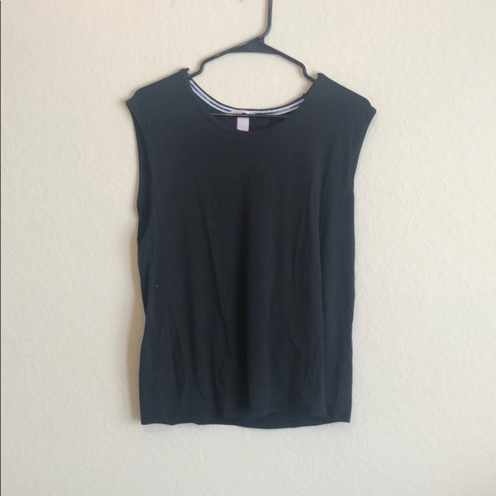 Athletic Muscle Tee- Open Back
